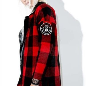 NWT REBEL8 Buffalo Plaid Stance Coat